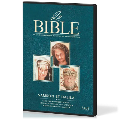 Samson et Dalila DVD - Série La Bible (Parties 1 & 2)