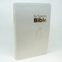Bible NEG compacte souple toilée blanche nacrée, tranches or