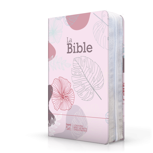 Bible Segond 21 compacte (Premium Style) - couverture souple toilée rose bonbon, avec fermeture éc