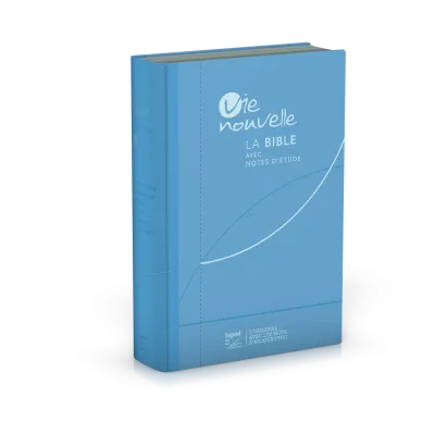 Bible Segond 21 Vie Nouvelle - toile bleue - tranche argent