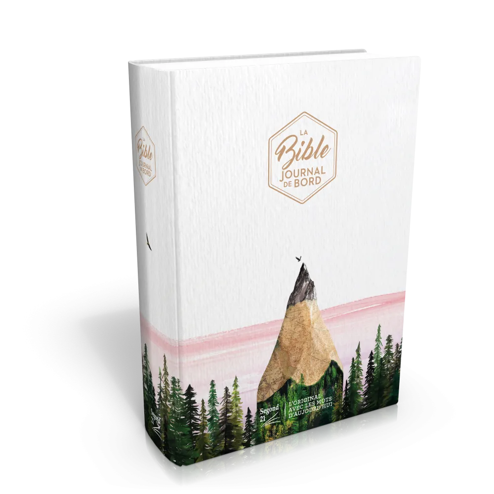 Bible Segond 21 Journal de bord - Motif crayon - Couverture rigide illustrée