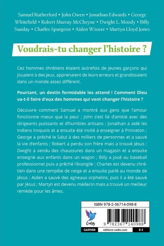 10 Garçons qui ont changé l'histoire - nouvelle édition