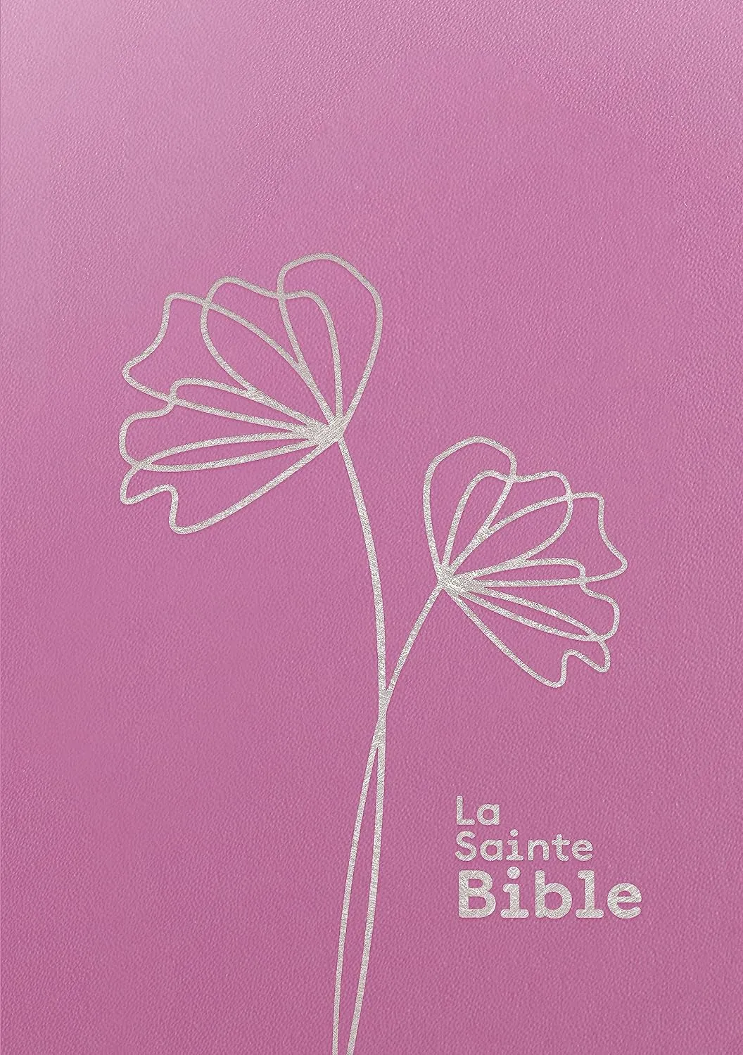 Bible Segond 1910 souple rose