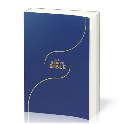 Bible Segond 1910 souple bleu brillant