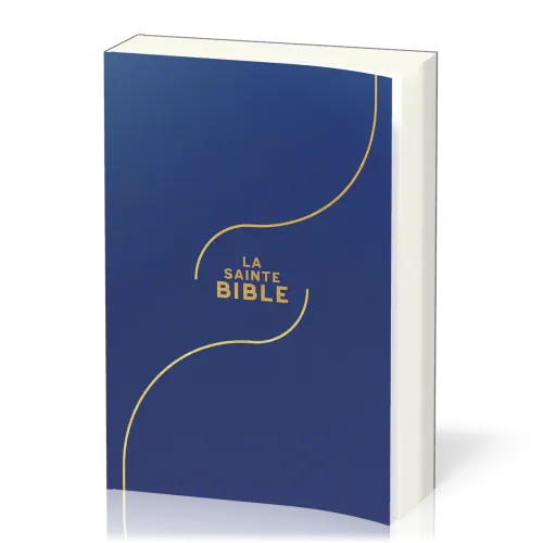 Bible Segond 1910 souple bleu brillant