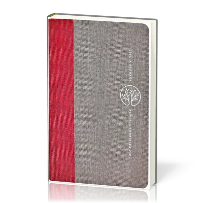 Portugais, Bible ACF - A Bíblia sagrada souple rouge et grise