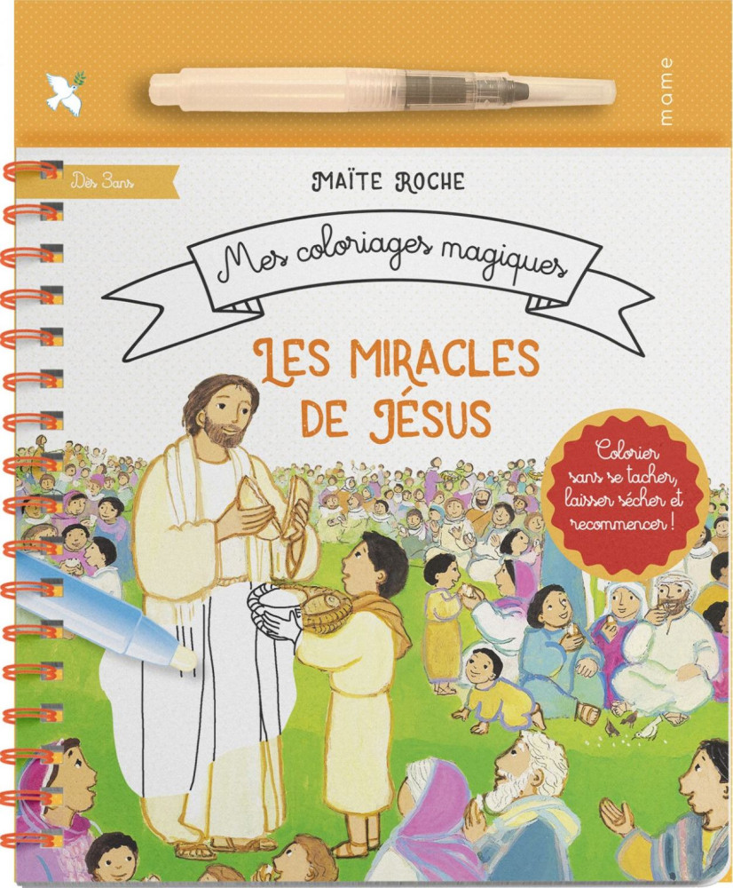 Mes coloriages magiques - Miracles de Jésus (Les)