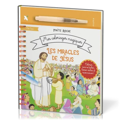 Mes coloriages magiques - Miracles de Jésus (Les)