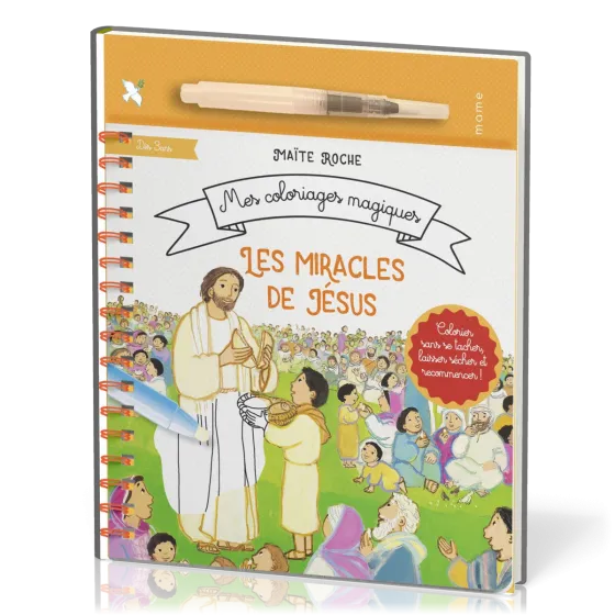 Mes coloriages magiques - Miracles de Jésus (Les)