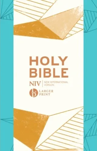Anglais, Bible NIV Larger print personal Teal soft-tone