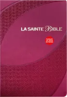 Bible Segond 1910 gros caractères similicuir bordeaux, onglets, tranche or