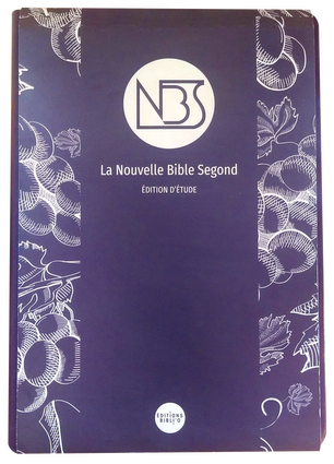 Bible NBS - étude - souple similicuir prune
