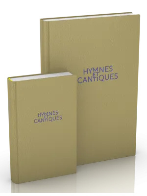 Hymnes et Cantiques - grand modèle gris souple Edition 2022