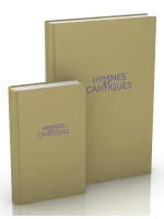 Hymnes et Cantiques - grand modèle gris souple Edition 2022
