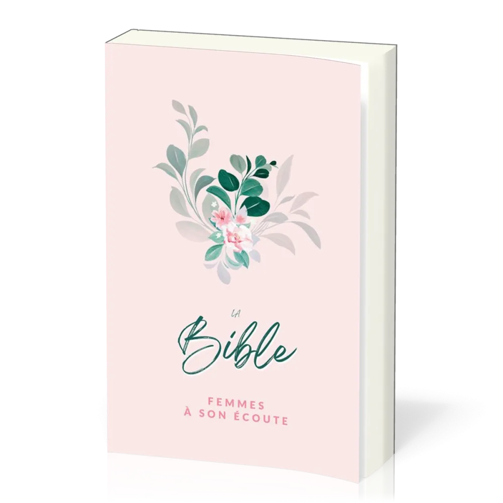 Bible Segond 1910 Femmes à son écoute - Fleur couverture semi-souple