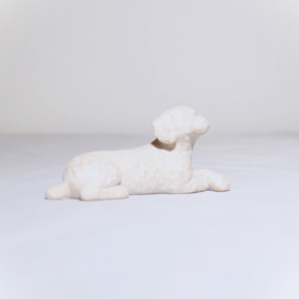 Love my Dog (blanc, couché) - 1 fig.