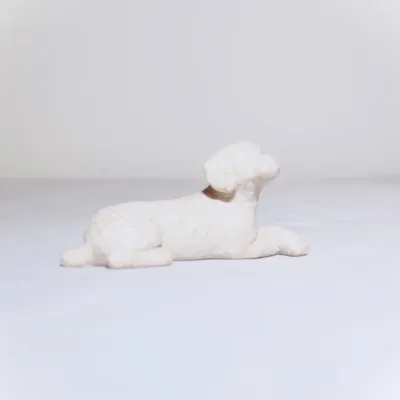 Love my Dog (blanc, couché) - 1 fig.