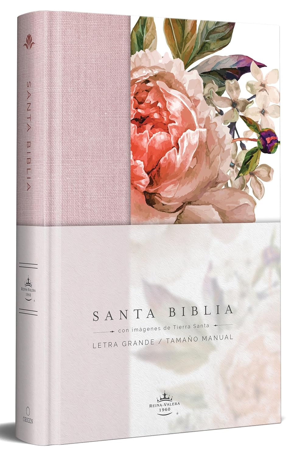 Espagnol Bible RVR 1960 - Rose et fleurs - Letra grande