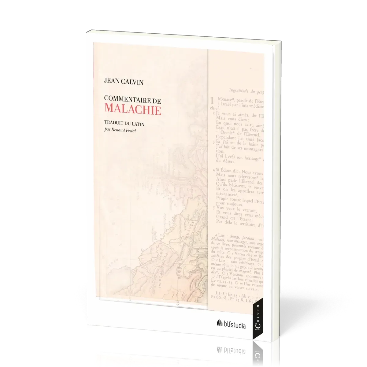 Commentaire de Malachie - Traduit du latin par Renaud Festal