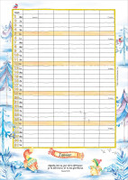 Calendrier Notre planning - mural