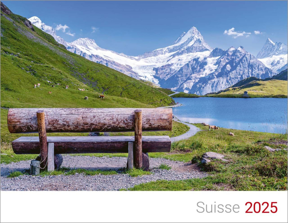 Calendrier Paysages Suisses - français