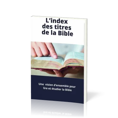 Index des titres de la Bible (L')