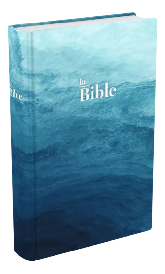 Bible Darby 2024 compact, rigide bleu