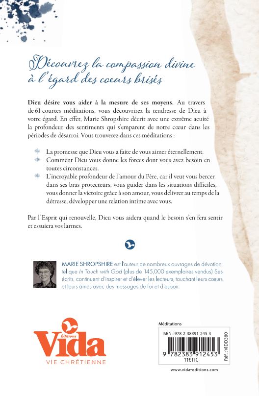 Dieu s'inquiète de tes larmes - réédition