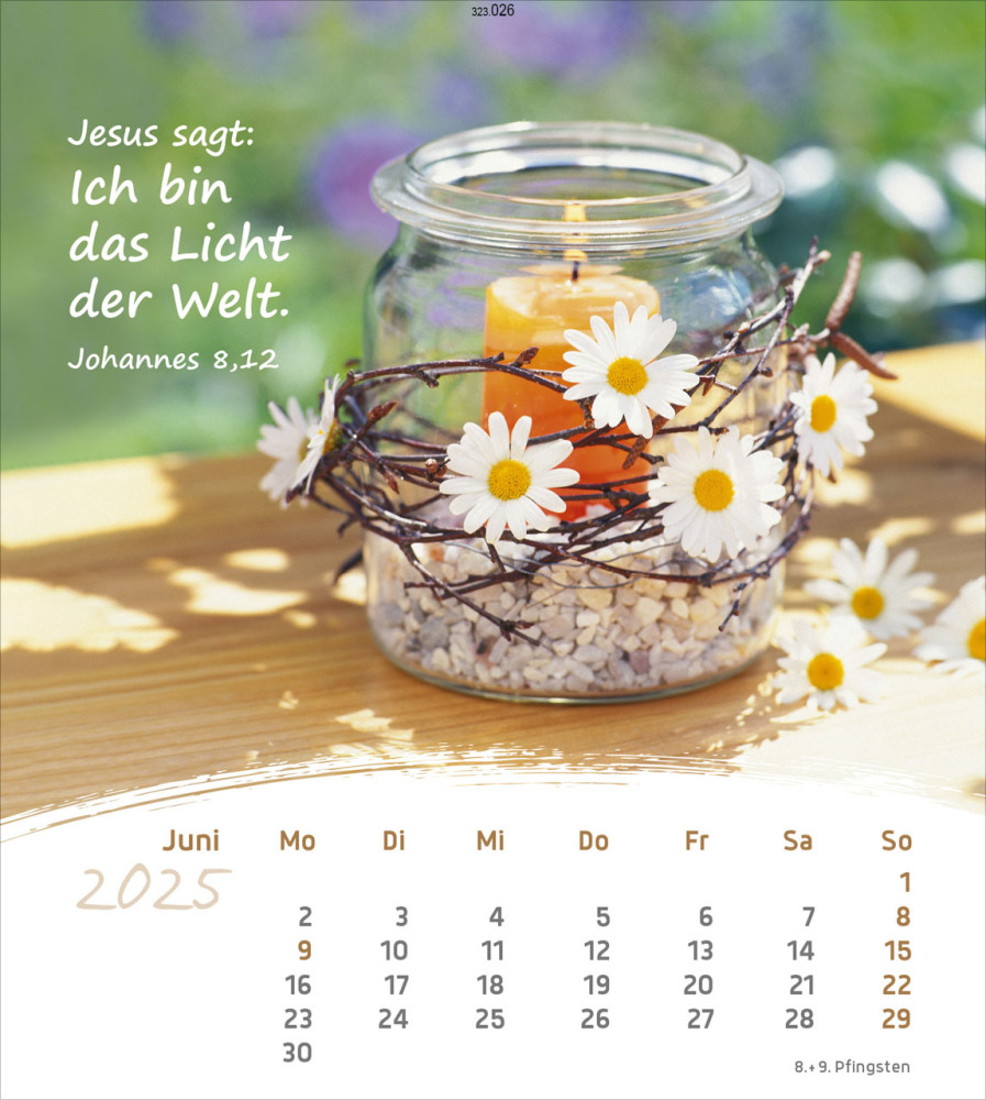 Calendrier La Vie pour toi - allemand -  cartes postales