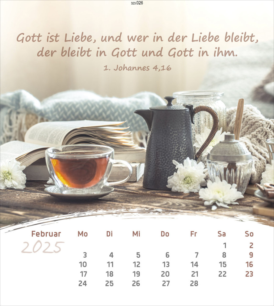 Calendrier La Vie pour toi - allemand -  cartes postales