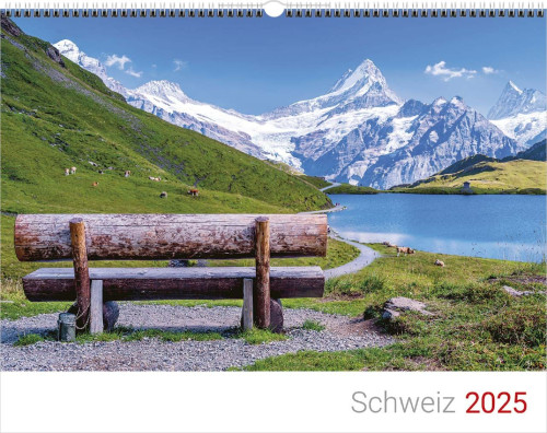 Calendrier Paysages Suisses - anglais