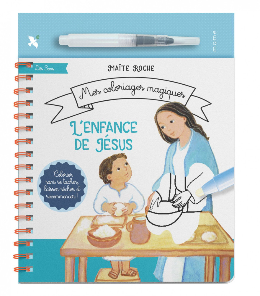 Mes coloriages magiques - L'enfance de Jésus