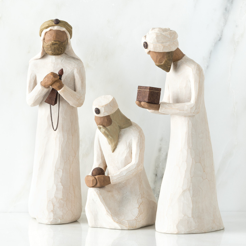 The Three Wisemen for the Nativity (Noël) - 3 fig.