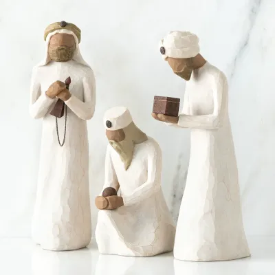 The Three Wisemen for the Nativity (Noël) - 3 fig.