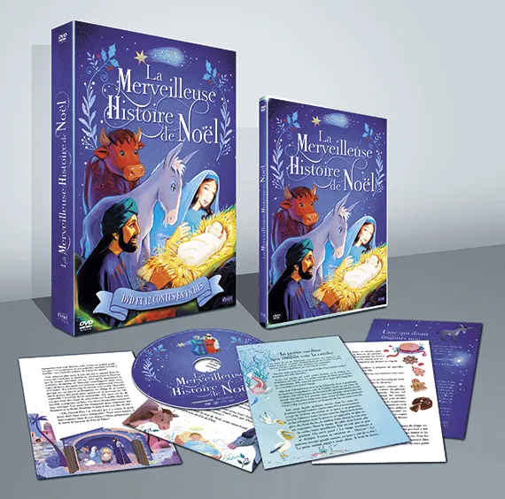 Coffret DVD Merveilleuse histoire de Noël (La)  - Nouvelle édition