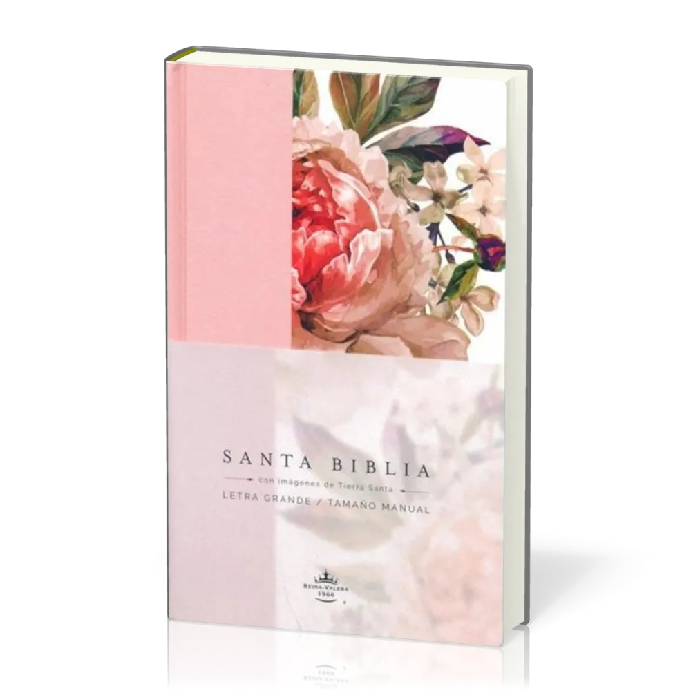 Espagnol Bible RVR 1960 - Rose et fleurs - Letra grande