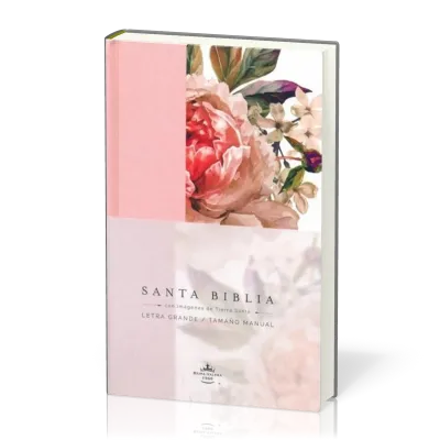 Espagnol Bible RVR 1960 - Rose et fleurs - Letra grande