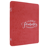 Bible Segond 1910 Femmes à son écoute - souple Corail et texte