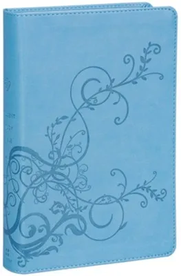 ESV Student Study Bible Trutone Sky Blue Ivy Design