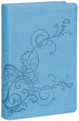 ESV Student Study Bible Trutone Sky Blue Ivy Design