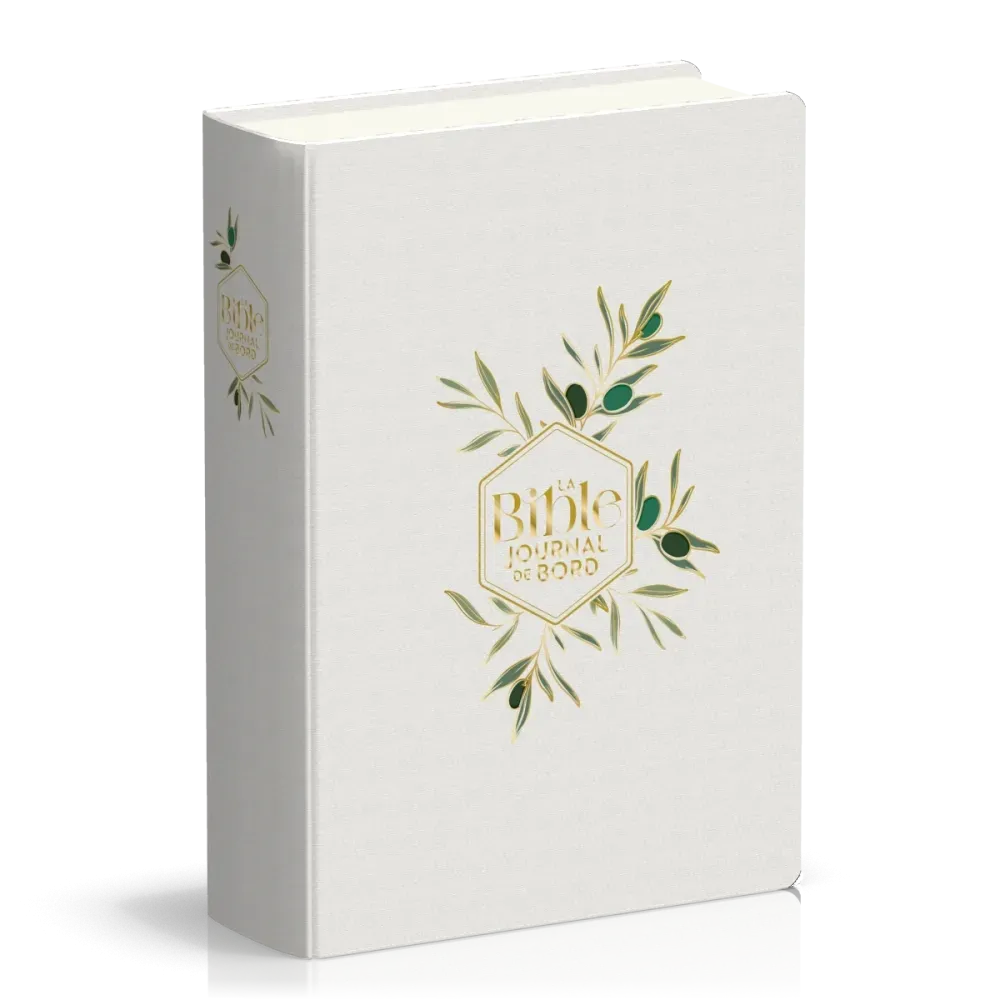Bible Segond 21 Journal de bord - couverture souple toile blanche