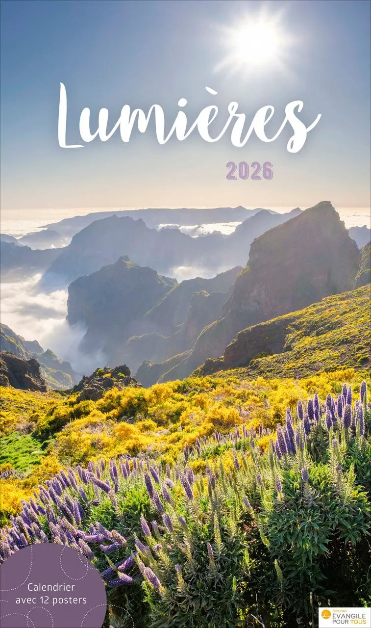 Calendrier Lumières - poster, mural