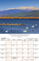 Calendrier Israël - mural grand format