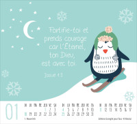 Calendrier Petits amis - mini de table