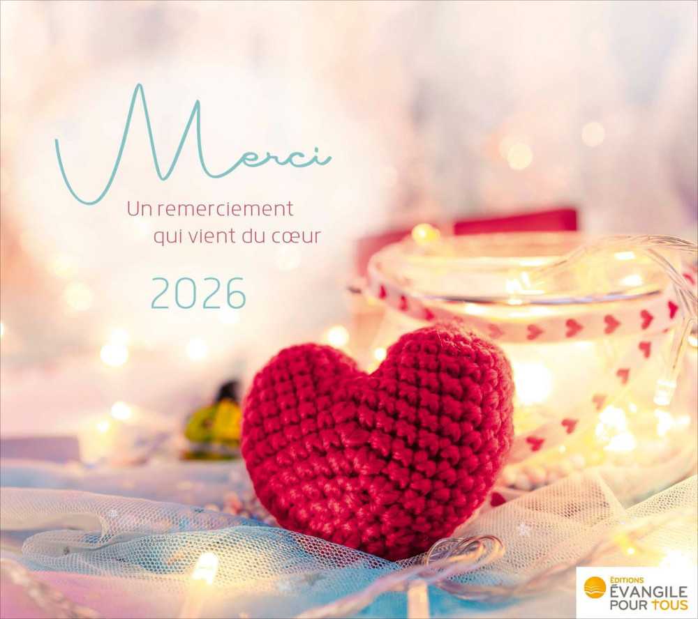 Calendrier Merci - avec cartes postales panoramiques