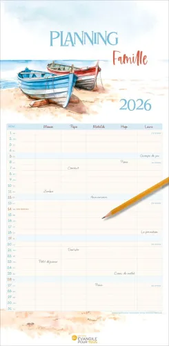Calendrier Planning famille - mural