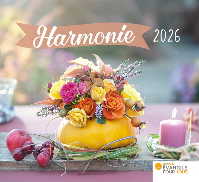 Calendrier Harmonie - mini de table