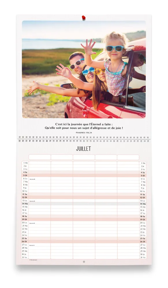 Calendrier Famille en fête