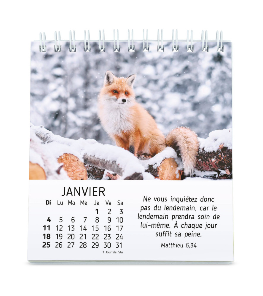 Calendrier Nature en paix