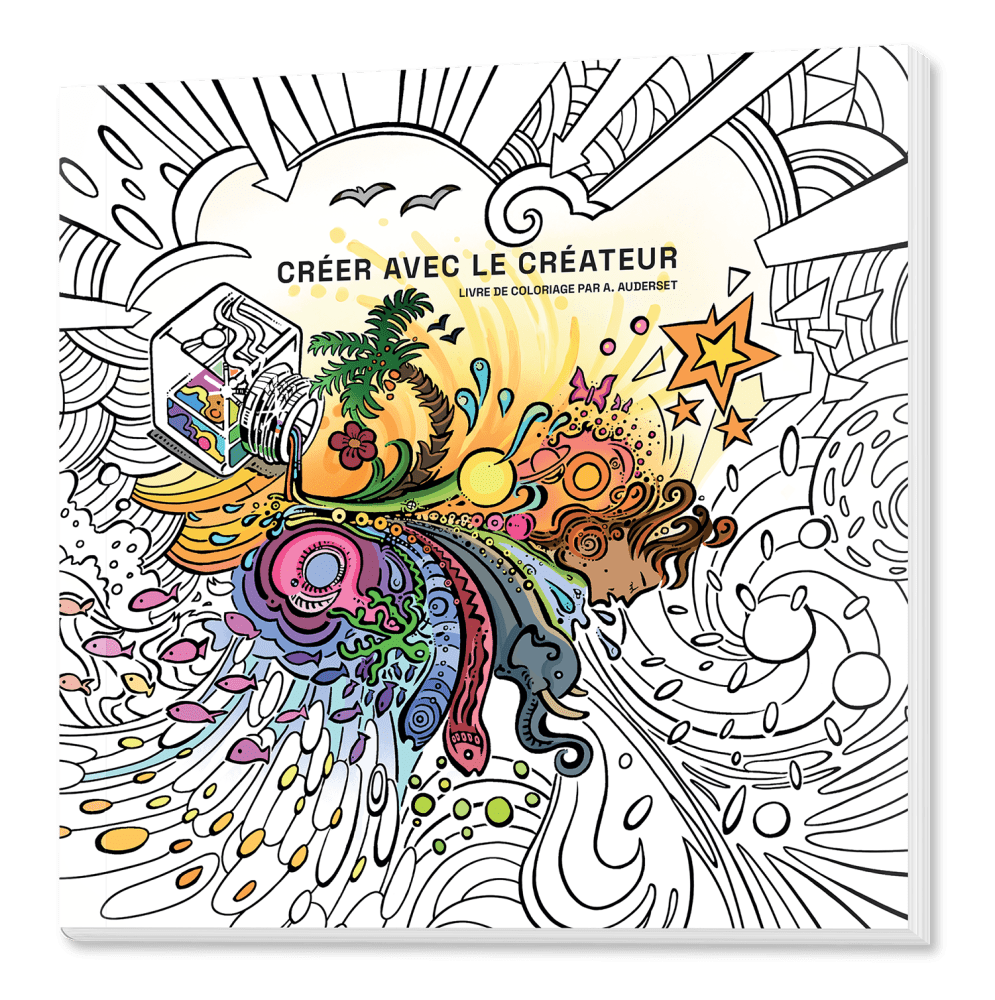 Créer avec le créateur - Livre de coloriage par A. Auderset
